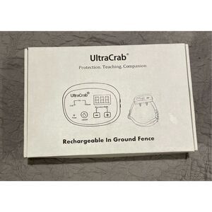 Ultracrab Pet In Ground Fence Pets Dogs Rechargeable New